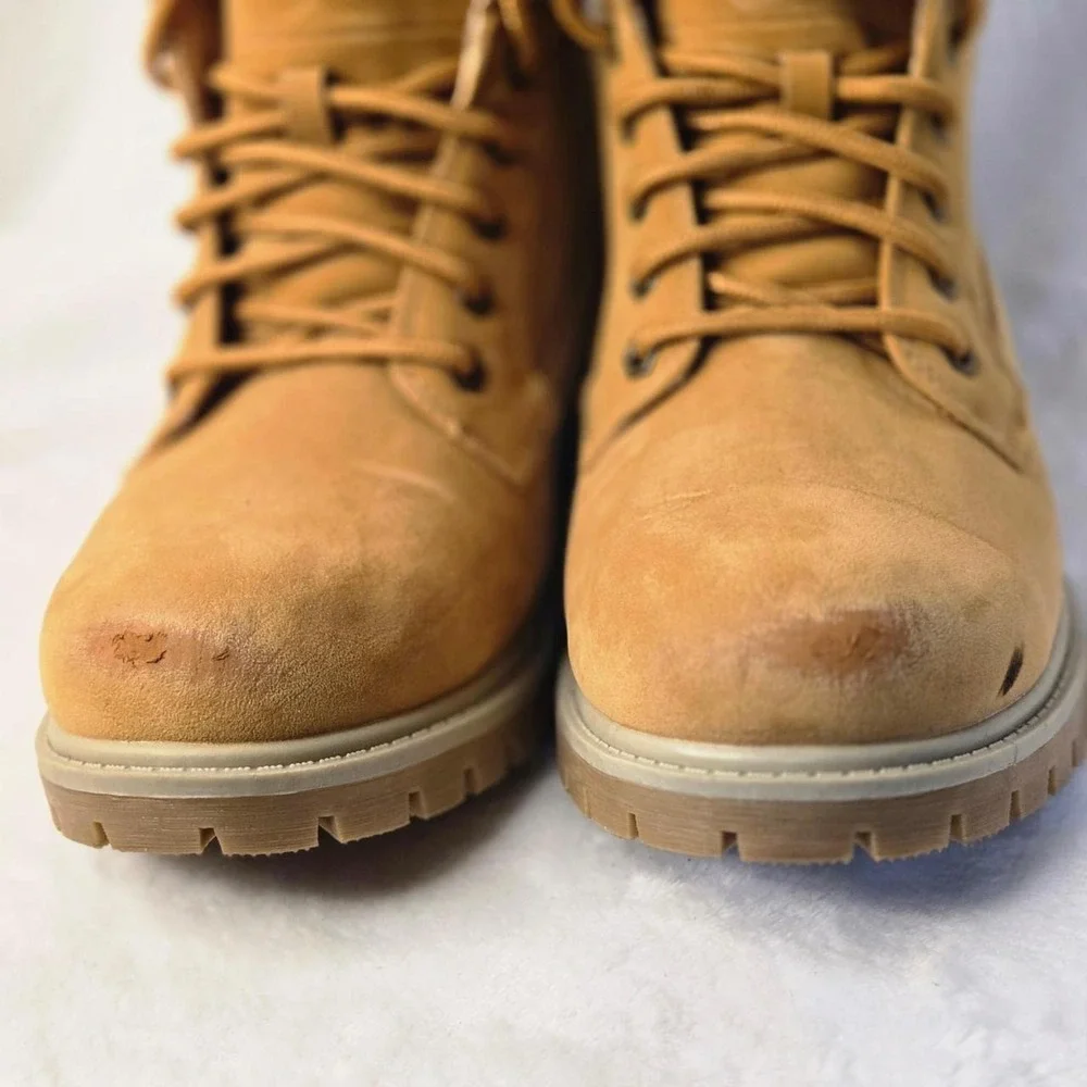 Lugz Nate Bellcase women's work boots soft toe size 11 brown